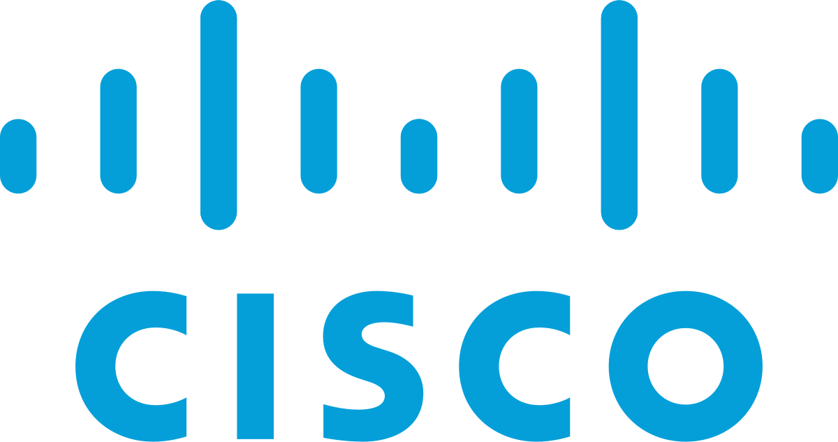 Cisco put Cisco logo